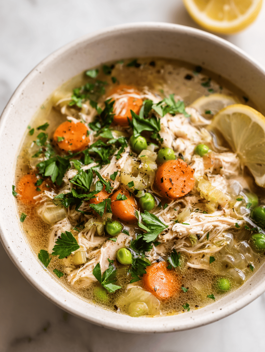 slow cooker chicken soup recipe