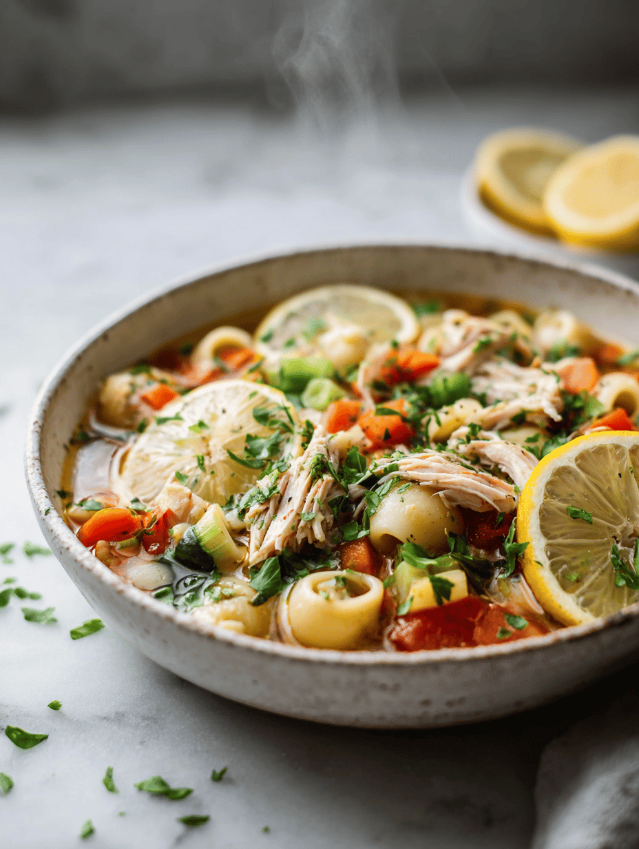 Italian chicken soup recipe